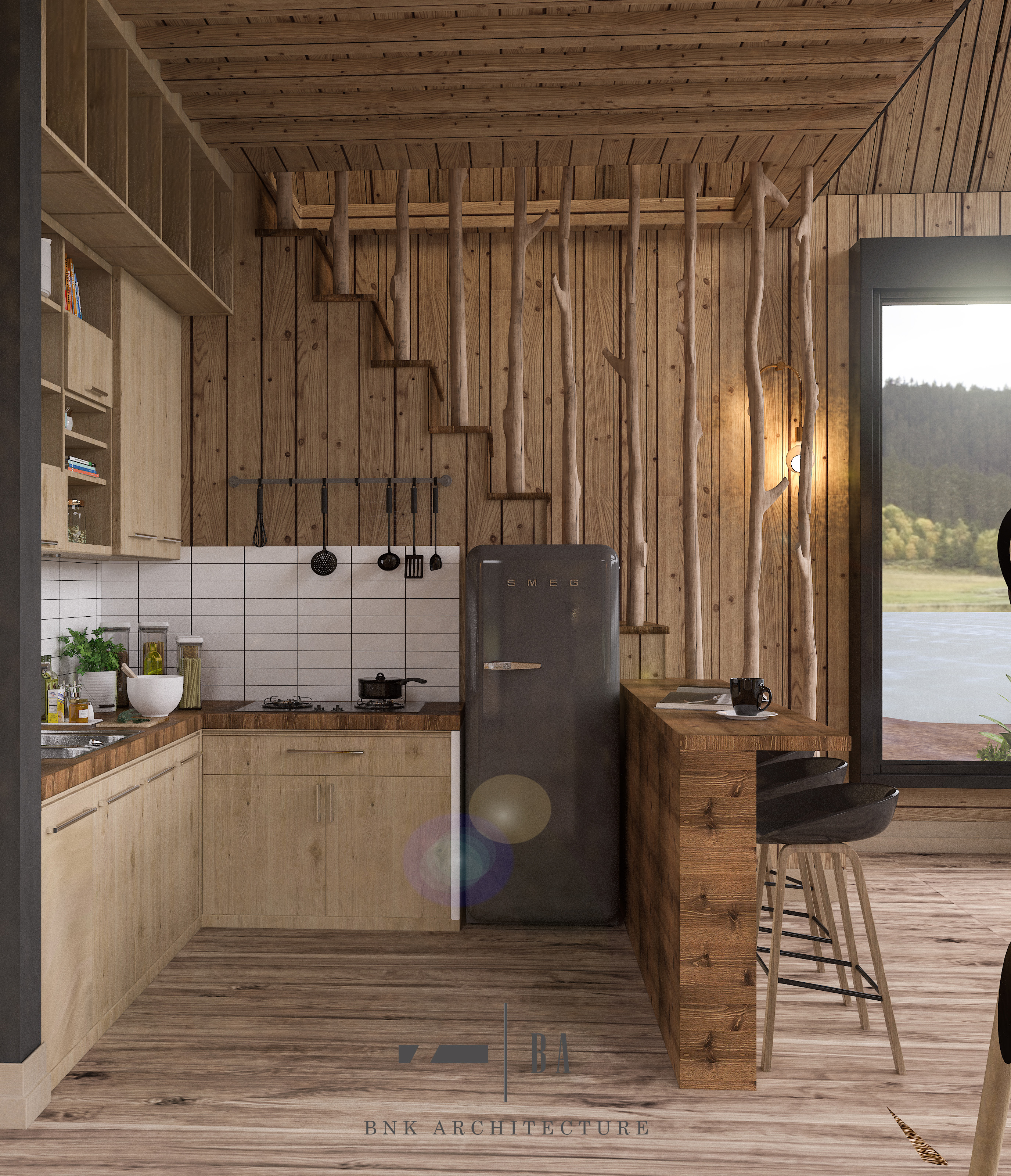 Interior of Bungalow